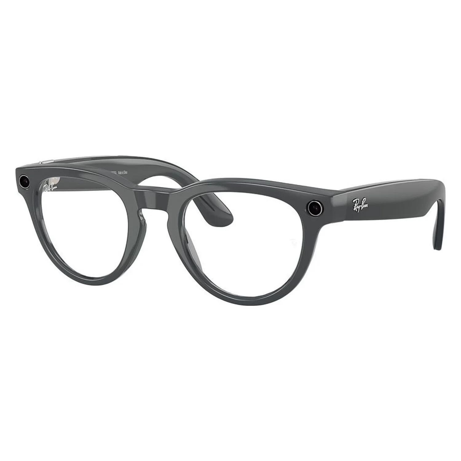 Anteojos De Sol Ray-ban Headliner Gen 2 Rw4013 Wifi Meta Ia 32gb - Brillante Gris Asteroide Transitions Transparente Esmeralda - Imagen 2