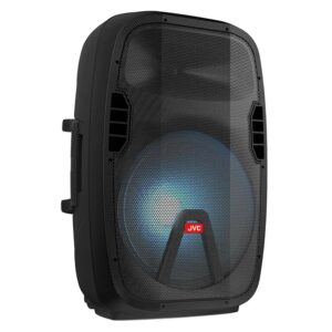 Caja De Sonido Portátil Jvc Xs-ky412pb Bluetooth + Microauriculares - Negro