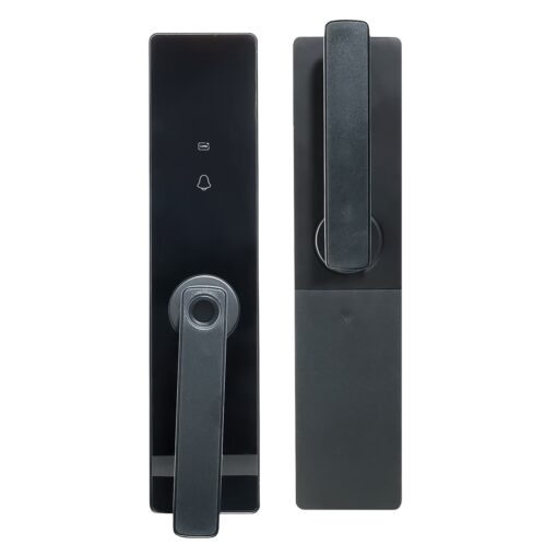 Cerradura Digital Satellite Sl-85 Biometría - Negro