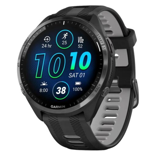 Smartwatch Garmin Forerunner 965 010-02809-10 - Preto (Caixa Danificada)