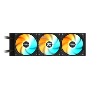 Water Cooler Para Procesador Gigabyte Gaming 360 Argb - Negro (3 Fans) - Imagen 2