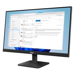 Monitor Lenovo Thinkvision S24-4e 24" Full Hd 60hz Hdmi Vga - Negro - Imagen 2