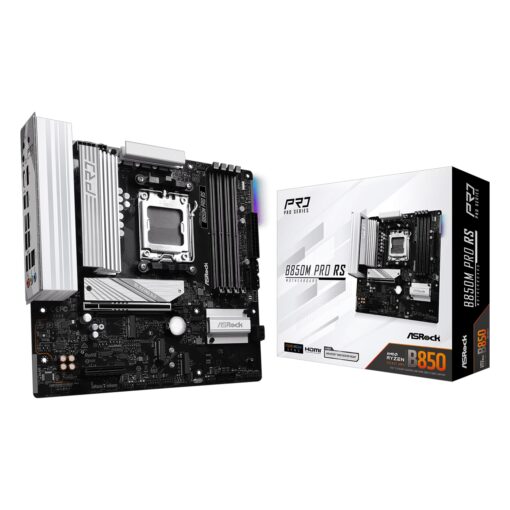 Placa Madre Asrock B850m Pro Rs Ddr5 Socket Am5 Chipset Amd B850 Micro Atx