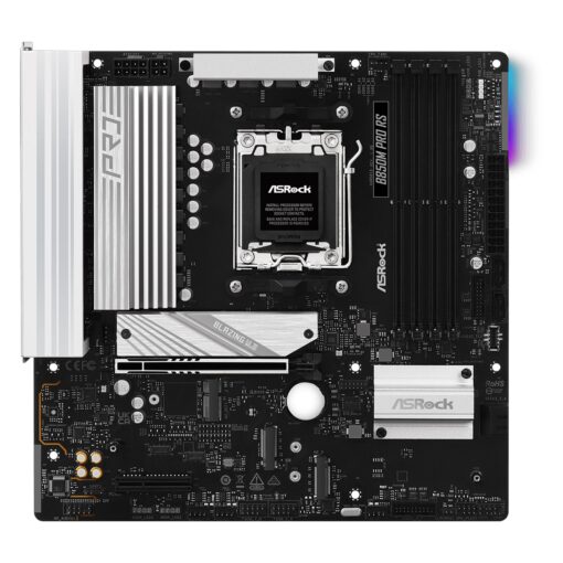 Alternative view of Placa Madre Asrock B850m Pro Rs Ddr5 Socket Am5 Chipset Amd B850 Micro Atx
