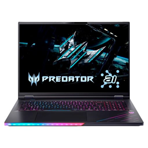 Notebook Gamer Acer Predator Helios 18 Ai Intel Core Ultra 9-275hx Rtx 5080 16gb 32gb Ram 1tb Ssd Pantalla 18" Wqxga Windows 11 Negro - Ph18-73-90a6