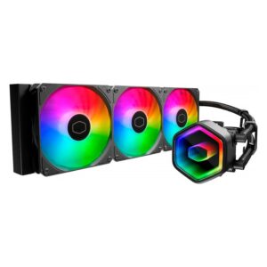 Water Cooler Para Procesador Cooler Master Masterliquid 360 Core Ii Mlw-d36m-a18pa-r1 Argb - Negro