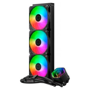 Water Cooler Para Procesador Cooler Master Masterliquid 360 Core Ii Mlw-d36m-a18pa-r1 Argb - Negro - Imagen 2