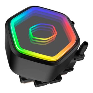 Water Cooler Para Procesador Cooler Master Masterliquid 360 Core Ii Mlw-d36m-a18pa-r1 Argb - Negro - Imagen 3