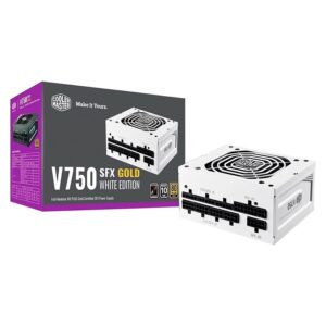 Fuente De Poder Cooler Master V750 Sfx Mpy-7501-sfhagv-wu Atx 750w 80 Plus Gold Pfc Activo Full Modular Bivolt - Blanco
