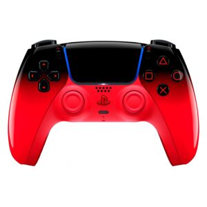 Control Sony Dualsense Hyperpop Techno Red Para Ps5 Wireless - Rojo Y Negro