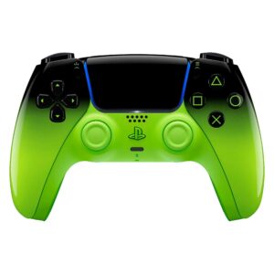 Control Sony Dualsense Hyperpop Renix Green Para Ps5 Wireless - Verde Y Negro