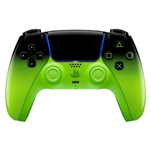Control Sony Dualsense Hyperpop Renix Green Para Ps5 Wireless - Verde Y Negro