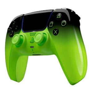 Control Sony Dualsense Hyperpop Renix Green Para Ps5 Wireless - Verde Y Negro - Imagen 2