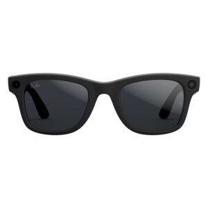 Anteojos De Sol Ray-ban Wayfarer Rw4012 Wifi Meta Ia 32gb - Negro Mate Transitions Grafite