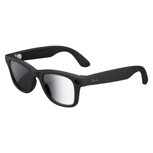 Alternative view of Anteojos De Sol Ray-ban Wayfarer Rw4012 Wifi Meta Ia 32gb - Negro Mate Transitions Grafite