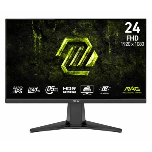 Monitor Gamer Msi Mag 245f X24 23.8" Full Hd 250hz Ips - Negro