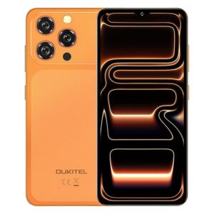 Smartphone Oukitel C17 128gb 4gb Ram Dual Sim Pantalla 6.52" - Naranja