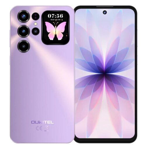 Smartphone Oukitel C68 Plus 128GB 4GB RAM Dual SIM NFC Tela 6.72" - Roxo