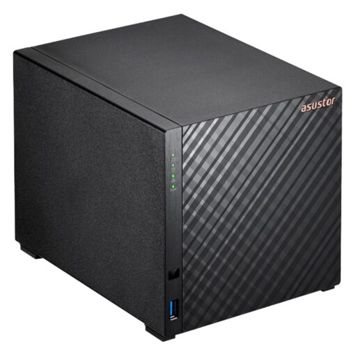 Alternative view of Servidor Nas Asustor As1202t Realtek Rtd1619b 2 Baias - Negro