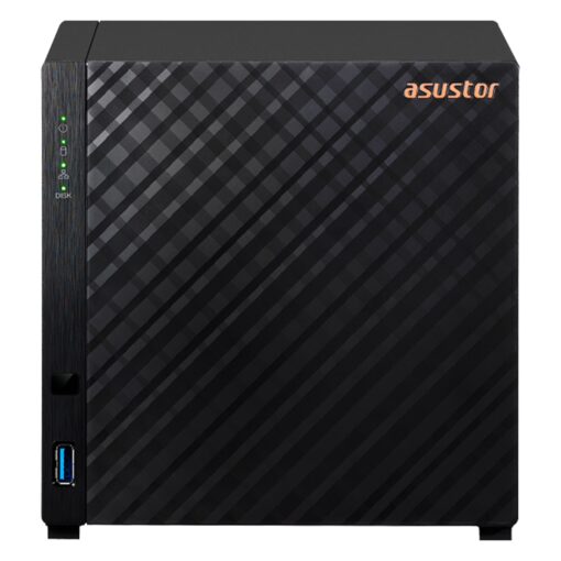Servidor Nas Asustor As1204t Realtek Rtd1619b 4 Baias - Negro