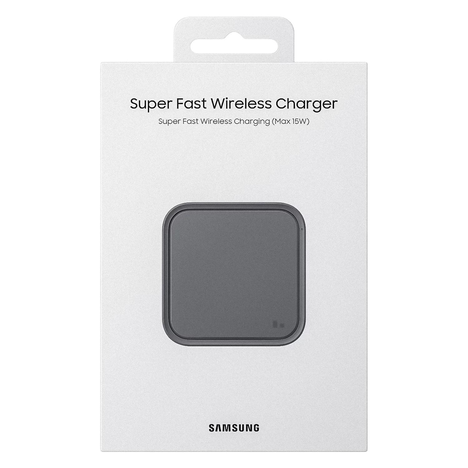 Cargador Samsung Fast Ep-p2400 15w Inalámbrico - Negro - Imagen 4