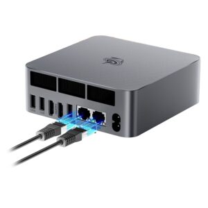 Mini Pc Beelink Eqr7 Amd Ryzen 7-7735hs 1tb Ssd 24gb Ram - Gris - Imagen 3