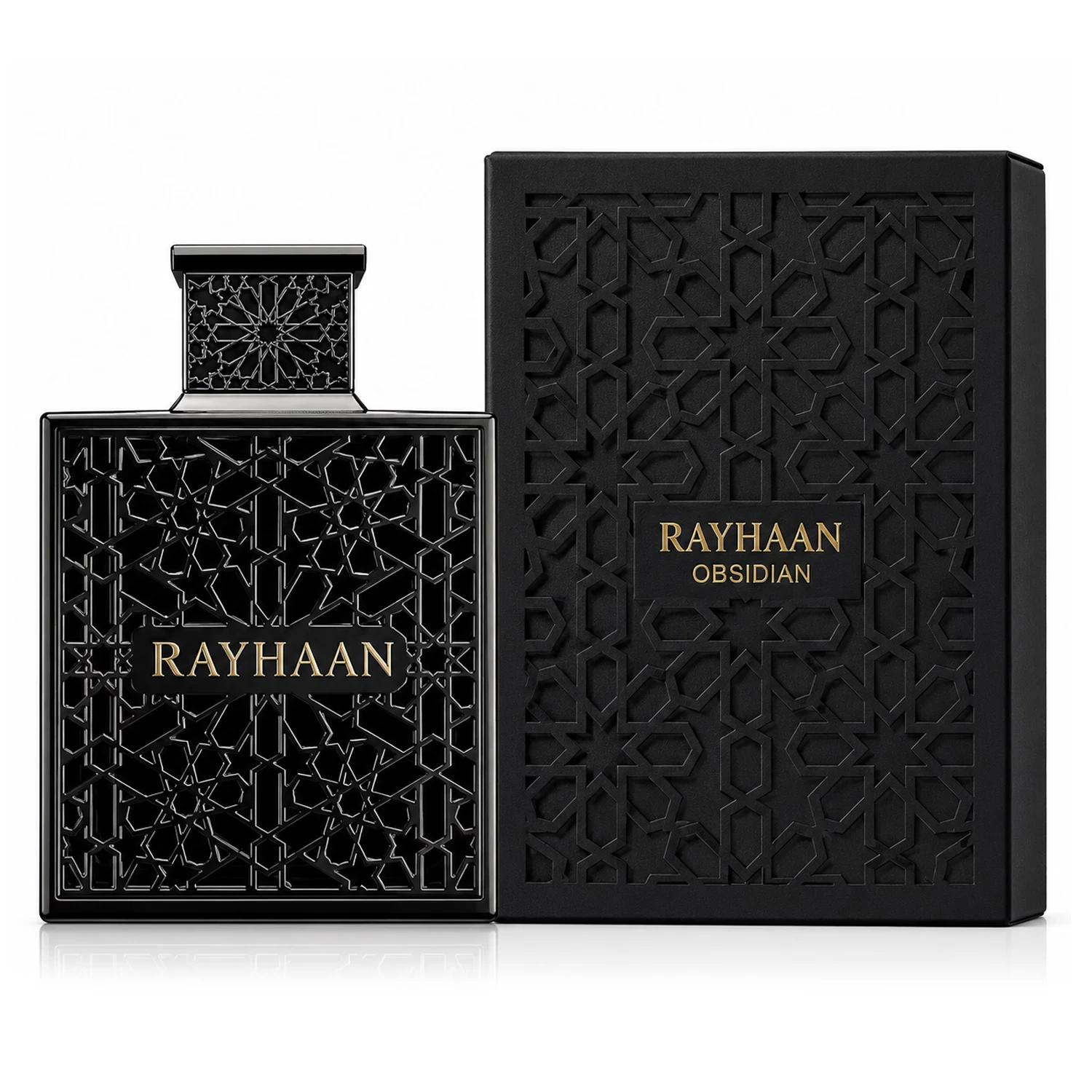 Perfume Rayhaan Obsidian Eau De Parfum Masculino 100ml