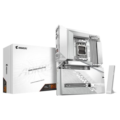 Placa Madre (am5) B850 Gigabyte B850 Aorus Stealth Ice 4xddr5 Wifi-7
