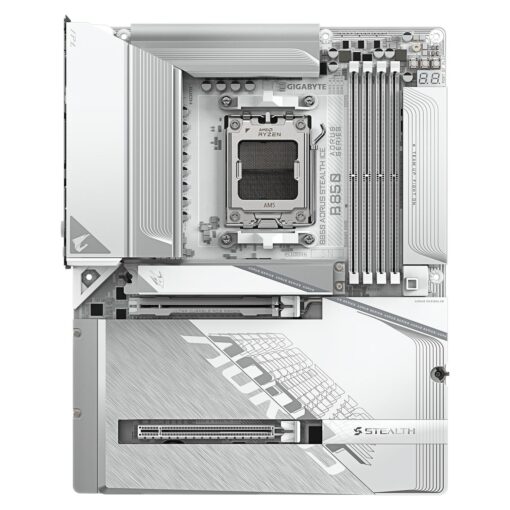 Alternative view of Placa Madre (am5) B850 Gigabyte B850 Aorus Stealth Ice 4xddr5 Wifi-7