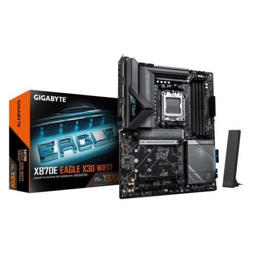 Placa Madre Gigabyte X870e Eagle X3d Wifi7 Ddr5 Socket Am5 Chipset Amd X870e Atx