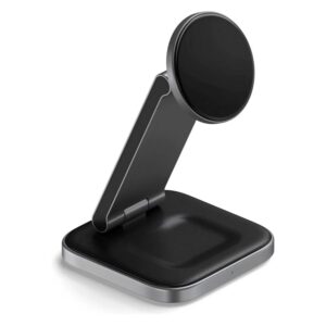 Carregador Satechi ST-Q31FM-EA 3 em 1 Sem Fio - Preto