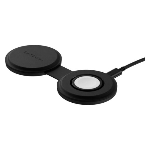 Cargador Satechi Onthego St-qtg21k 2 En 1 Inalámbrico - Negro