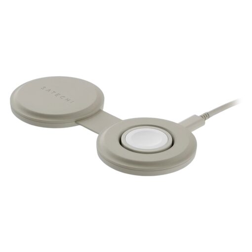 Cargador Satechi Onthego St-qtg21w 2 En 1 Inalámbrico - Sand