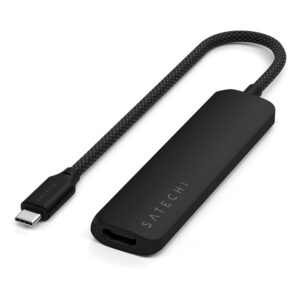 Hub Usb Satechi St-p4sk 4 En 1 - Negro - Imagen 3