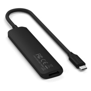 Hub Usb Satechi St-p4sk 4 En 1 - Negro - Imagen 4