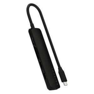 Adaptador Hub Usb Satechi St-p6sk 6 En 1 - Negro