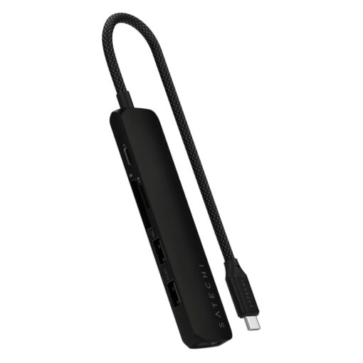 Adaptador Hub Usb Satechi St-p6sk 6 En 1 - Negro