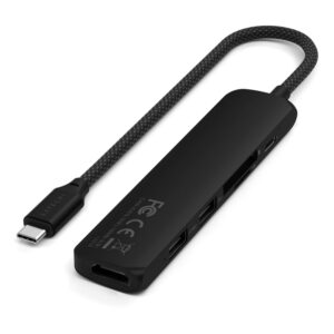 Adaptador Hub Usb Satechi St-p6sk 6 En 1 - Negro - Imagen 3