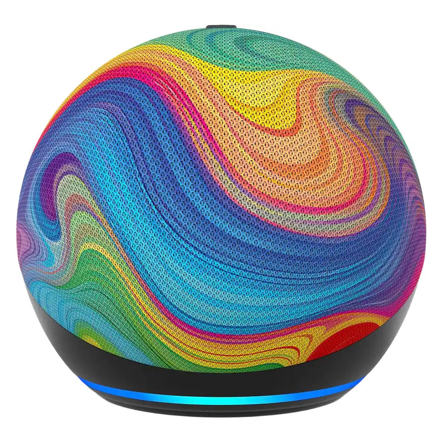 Amazon Echo Dot Kids Alexa 5ª Generacion - Rainbow Swirl