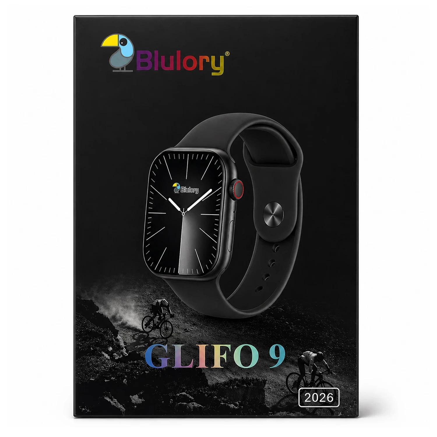Smartwatch Blulory Glifo 9 2026 49mm - Negro - Imagen 4
