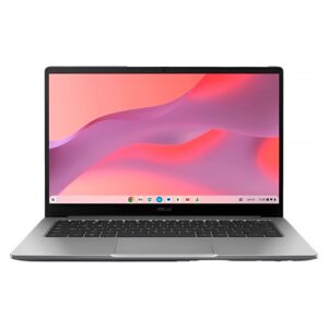 Notebook Asus Chromebook Cx14 Intel Celeron N4500 4gb Ram 64gb Enmc Pantalla 14" Full Hd Windows 11 Inglés Gris - Cx1405cka-cl464