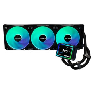 Water Cooler Para Procesador Asrock Challenger 360 Argb - Negro