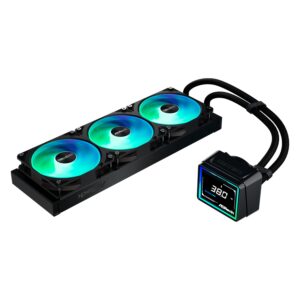 Water Cooler Para Procesador Asrock Challenger 360 Argb - Negro - Imagen 2
