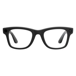 Anteojos Ray-ban Wayfarer Rw4012 Wifi Meta Ia 32gb - Negro Mate Lente Clara