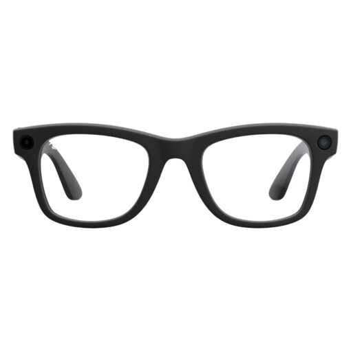 Anteojos Ray-ban Wayfarer Rw4012 Wifi Meta Ia 32gb - Negro Mate Lente Clara