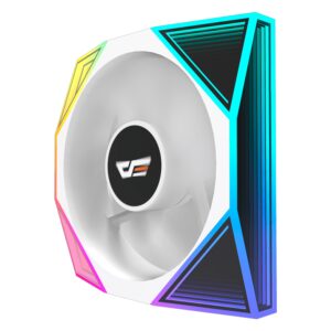 Fan Fan Darkflash Dm18 Single White - Imagen 2