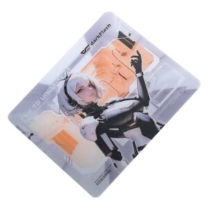 Mousepad Darkflash Dmp350 Glass (cyber Cartoon) - Imagen 2