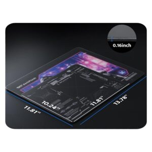 Mousepad Darkflash Dmp350 Glass (arena Cartoon) - Imagen 4