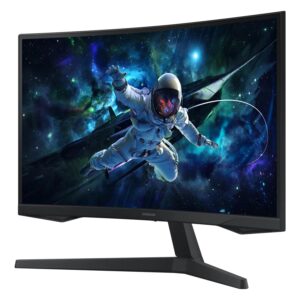 Monitor Gamer Samsung Odyssey G55C 27" LS27CG552ENXZA Quad HD 165Hz Curvo VA - Preto - Imagen 2