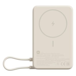 Cargador Portátil Xiaomi Magnetic Power Bank Bhr08pbgl 10000mah - Beige